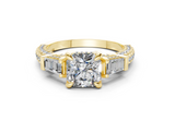 Narelle Radiant Square Diamond Engagement Ring