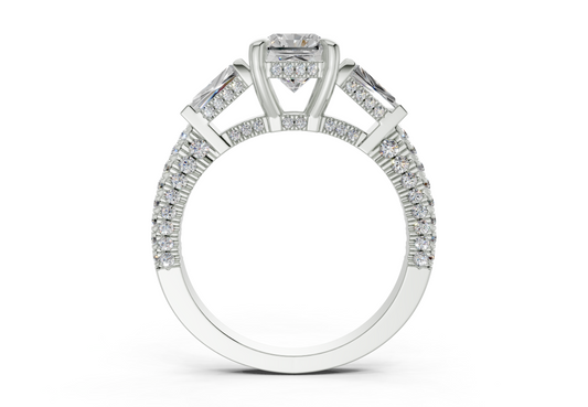 Narelle Asscher Diamond Engagement Ring