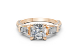 Narelle Radiant Square Diamond Engagement Ring