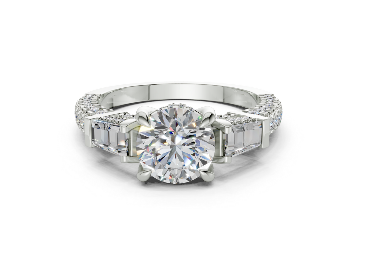 Narelle Round Diamond Engagement Ring