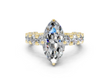 Xyra Marquise Diamond  Engagement Ring