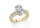 Xyra Oval Diamond  Engagement Ring