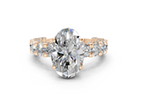 Xyra Oval Diamond  Engagement Ring