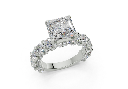 Xyra Princess Diamond  Engagement Ring