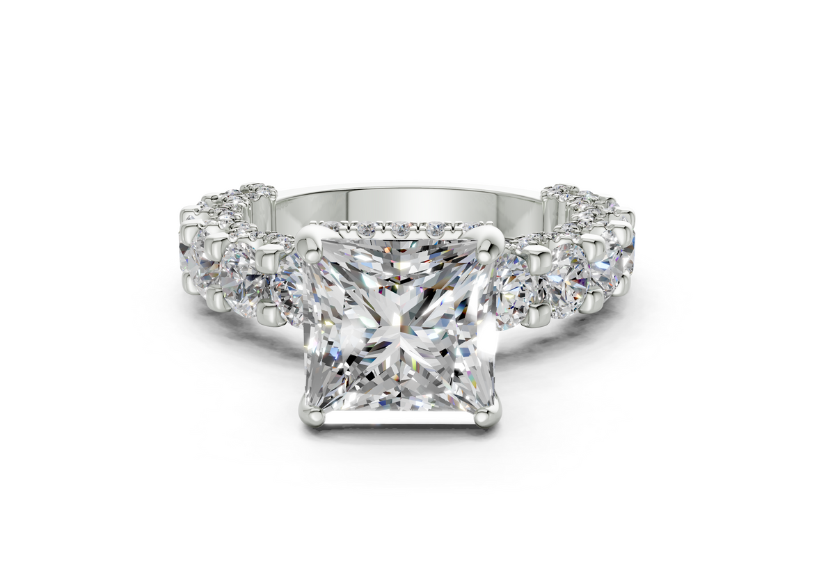 Xyra Princess Diamond  Engagement Ring