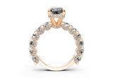 Xyra Radiant Diamond  Engagement Ring