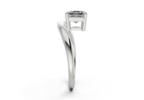 Lyriel Asscher Diamond  Engagement Ring