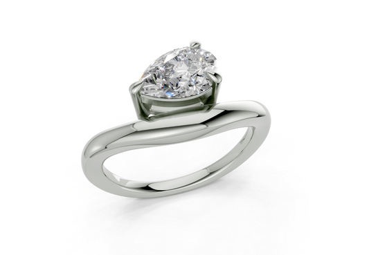 Lyriel Pear Diamond  Engagement Ring