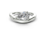 Lyriel Pear Diamond  Engagement Ring