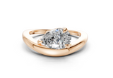 Lyriel Pear Diamond  Engagement Ring