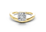 Lyriel Princess Diamond  Engagement Ring