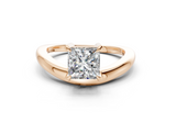 Lyriel Princess Diamond  Engagement Ring