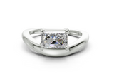 Lyriel Radiant Diamond  Engagement Ring