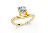 Lyriel Radiant Square Diamond  Engagement Ring