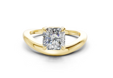 Lyriel Radiant Square Diamond  Engagement Ring