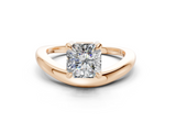 Lyriel Radiant Square Diamond  Engagement Ring