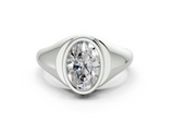 Ziora Oval Diamond  Engagement Ring