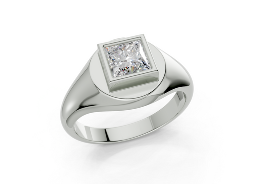 Ziora Princess Diamond  Engagement Ring