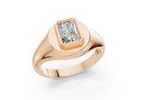 Ziora Radiant Diamond  Engagement Ring