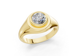 Ziora Round Diamond  Engagement Ring