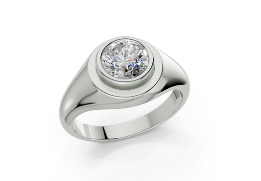 Ziora Round Diamond  Engagement Ring