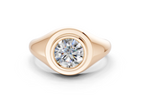 Ziora Round Diamond  Engagement Ring