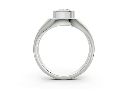 Ziora Cushion Square Diamond Engagement Ring