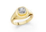 Ziora Radiant Square Diamond  Engagement Ring