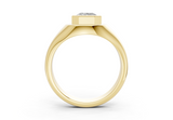 Ziora Radiant Square Diamond  Engagement Ring