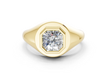 Ziora Radiant Square Diamond  Engagement Ring