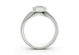 Ziora Radiant Square Diamond  Engagement Ring