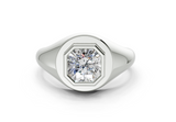 Ziora Radiant Square Diamond  Engagement Ring