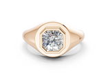 Ziora Radiant Square Diamond  Engagement Ring