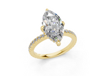 Sael Marquise Diamond  Engagement Ring