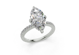 Sael Marquise Diamond  Engagement Ring