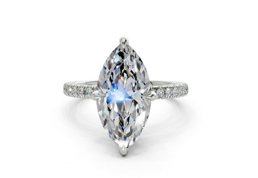 Sael Marquise Diamond  Engagement Ring