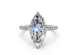 Sael Marquise Diamond  Engagement Ring