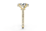 Sael Oval Diamond  Engagement Ring