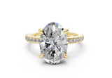 Sael Oval Diamond  Engagement Ring