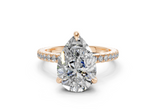 Sael Pear Diamond  Engagement Ring