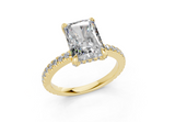 Sael Radiant Diamond  Engagement Ring