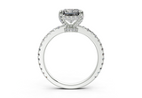 Sael Radiant Diamond  Engagement Ring