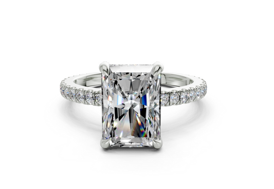 Sael Radiant Diamond  Engagement Ring