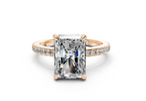 Sael Radiant Diamond  Engagement Ring