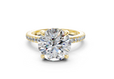 Sael Round Diamond  Engagement Ring