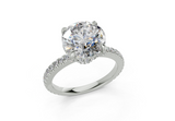 Sael Round Diamond  Engagement Ring