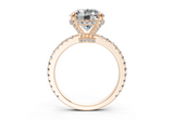 Sael Round Diamond  Engagement Ring