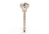 Sael Round Diamond  Engagement Ring