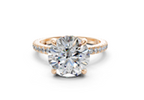 Sael Round Diamond  Engagement Ring