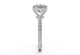 Sael Radiant Square Diamond  Engagement Ring